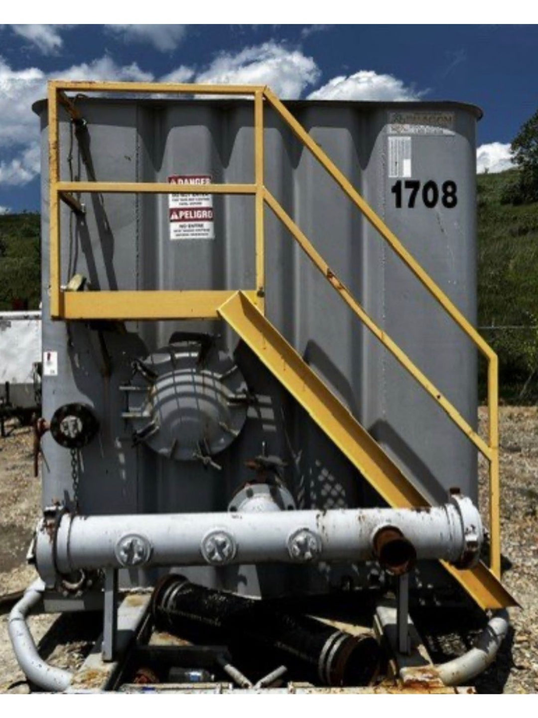 Dragon Flat Roof Frac Tank (#1708)