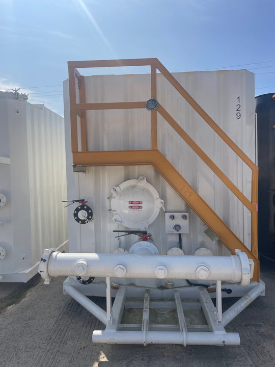 Wichita MFG Flat Roof Frac Tank (129)