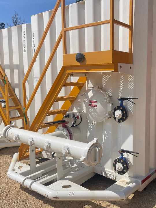 Wichita MFG Flat Roof Frac Tank (123113)