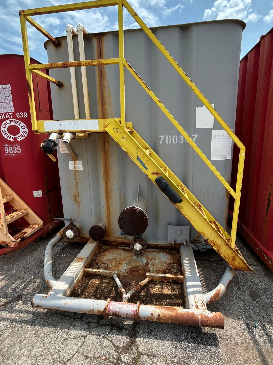 Dragon Flat Roof Frac Tank (7003)