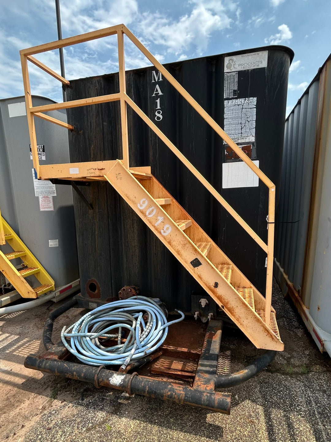 Dragon Flat Roof Frac Tank (9019)