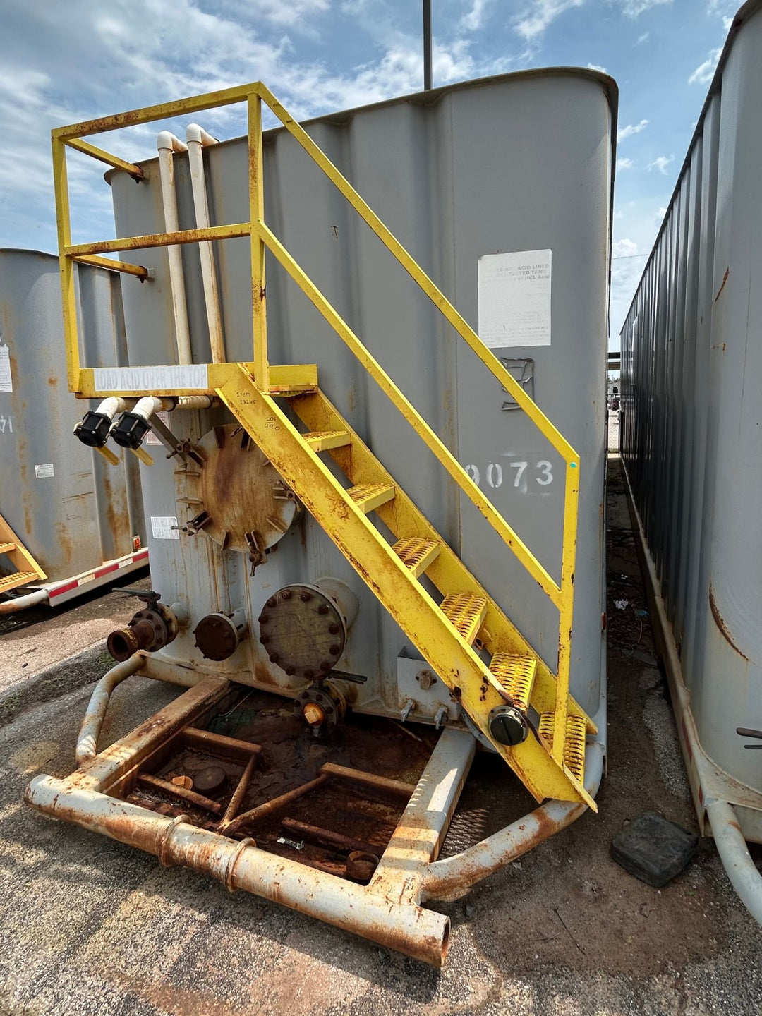 Dragon Flat Roof Frac Tank (9073)