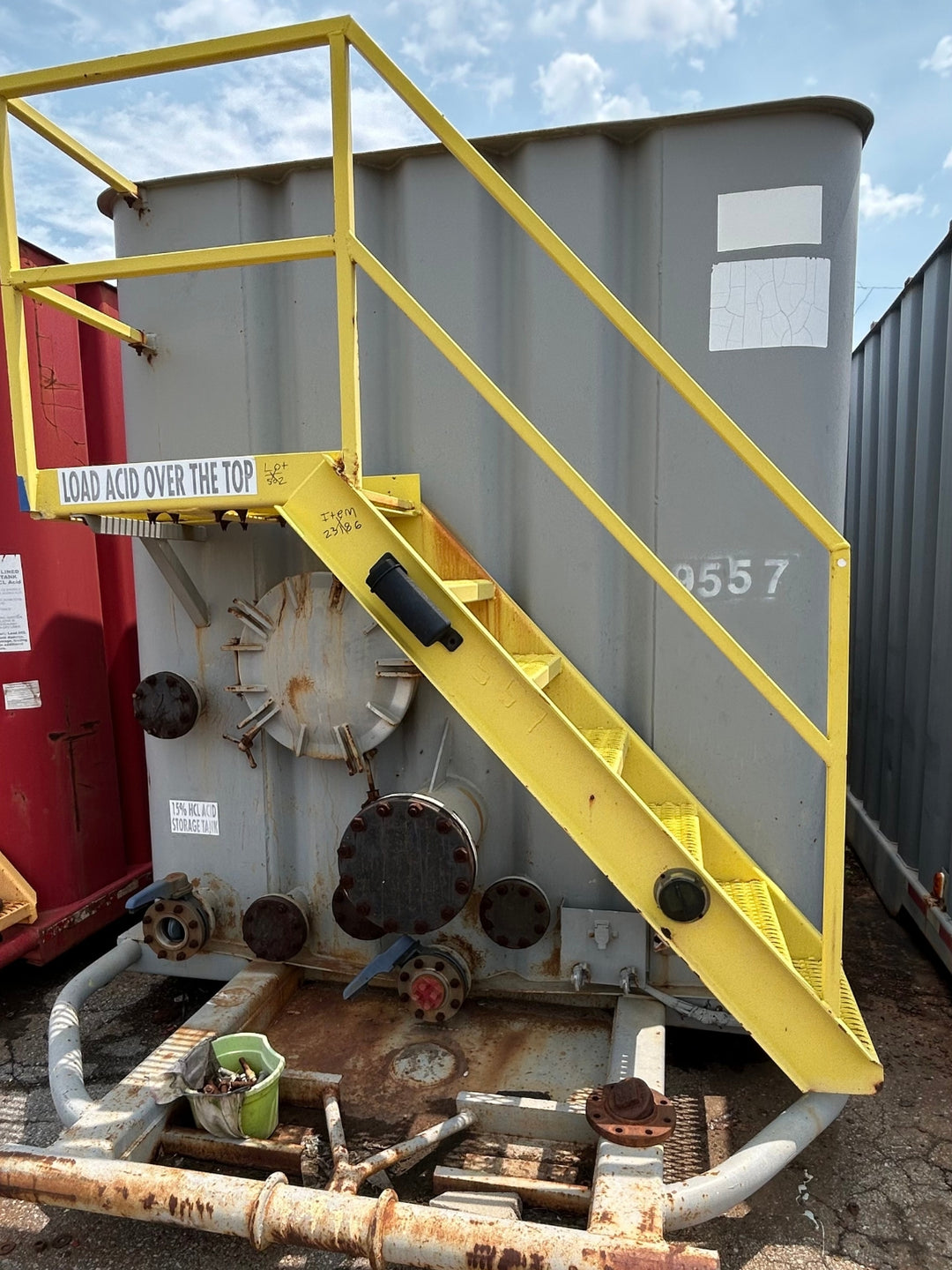 Dragon Flat Roof Frac Tank (9557)