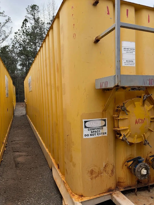 Dragon Flat Roof Fiberglass Lined Frac Tank (GP53400)